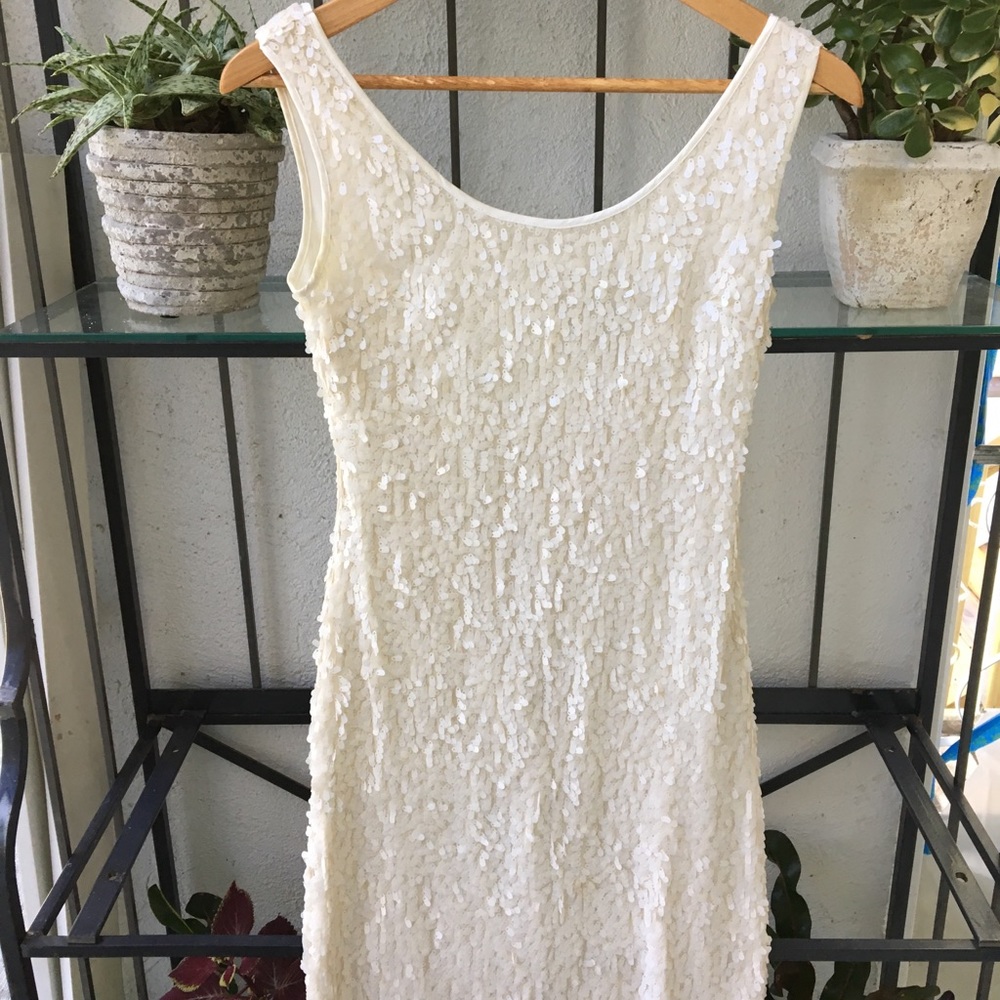 White House Black Market Sequined Shift